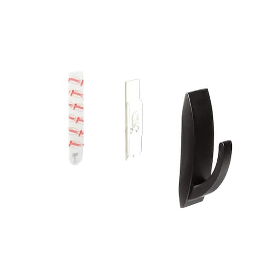 Command™ Large Decorative Metal Hook, Oil Rubbed Bronze